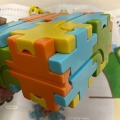 こどもちゃれんじ レールパズル(1113円のしまじろう付)の画像