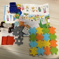 こどもちゃれんじ レールパズル(1113円のしまじろう付)