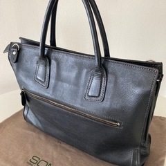 最終値下げ】皇室御用達ソメスサドルsomes ビジネスバッグ 黒 メンズ