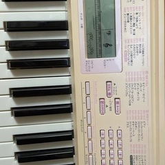 カシオ　キーボード　Casio LK-115 光ナビゲーション　61鍵の画像