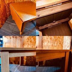  11661  伸縮タイプ　テーブル   🚗2月25、26日 門真市 条件付き配送無料！    の画像