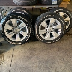 ハイエース用 4本 プラド純正流用