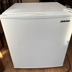 中美品　アビテラックス　一人暮らし　ワンドア　冷蔵庫　46L