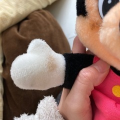 ミニーのぬいぐるみの画像