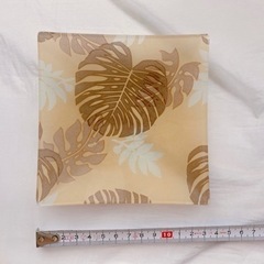 モンステラ　平皿　大小３枚セットの画像