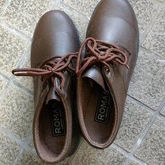 未使用革靴26.5センチ2足