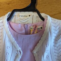 再値下げ『branshes』キッズフォーマルワンピース100サイズの画像