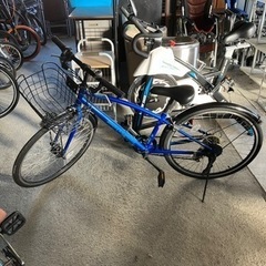子供自転車　ブリヂストン　青