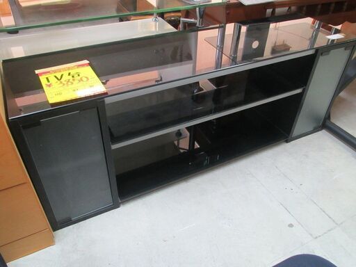 ID:G20037948　テレビ台（天板ガラス）