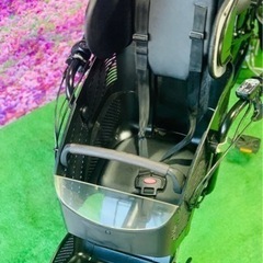 ❸ 4879子供乗せ電動アシスト自転車ブリヂストン3人乗り20インチの画像