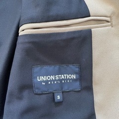 【ほぼ未使用】UN ION STATION（MENS BIGI）のスプリングコートですの画像