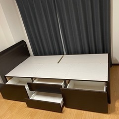 【受け渡し予定者が決定致しました】ニトリ シングルベッドフレーム...