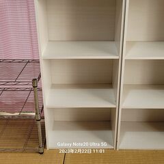 三段ボックス　スチール棚セット