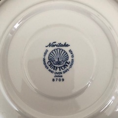 ノリタケ　クラフトーン　カップ&ソーサーの画像