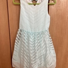 ドレス　120〜130サイズ　水色