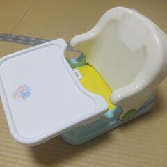 激安！中古難あり■２wayバスチェア＆ベビーチェアの画像