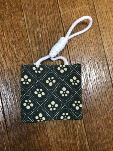 江戸小紋の生地で作った飾り物