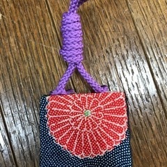 江戸小紋で作った飾り物