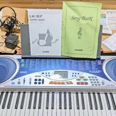  CASIO 光ナビゲーションキーボードLK-57