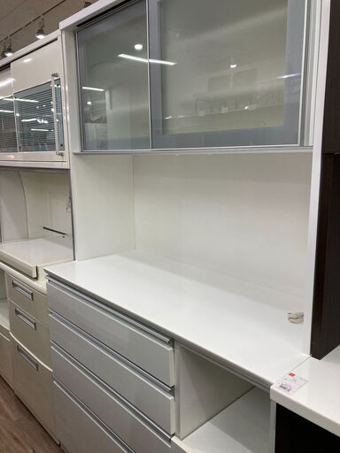 ホワイト×シルバーのレンジボードが入荷しました。【値下げ致しました】