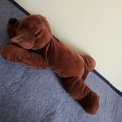 茶色 犬ぬいぐるみの画像