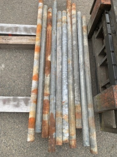 説明文を読んでください！単管パイプ！本日引き取り可能