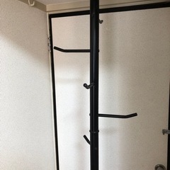 引き渡し確定　価格交渉可　即日お渡し可能　　ポールハンガー　六角レンチ付　帽子かけの画像