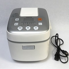 山善　3合炊き炊飯器　YJB-300（W）