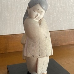 博多人形　素焼き　日本人形