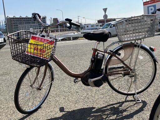 Panasonic パナソニック 24インチ電動アシスト自転車 BE-ELL432T ビビ 2019年モデル 12Ah No.848 ※現金、クレジット、PayPay等スマホ決済対応※