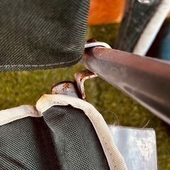  11179  パラソル付き椅子   🚗2月25、26日 門真市 条件付き配送無料！    の画像