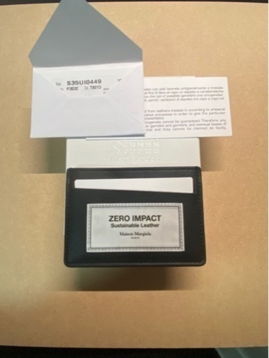 マルジェラ　カードケース　新品　ZERO IMPACT