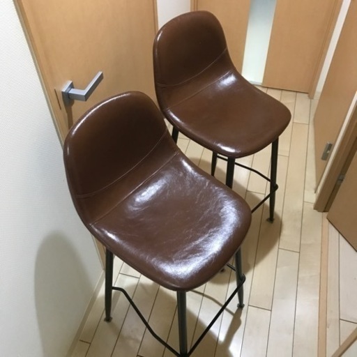 カウンターチェア　2脚