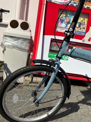 ITALIAN GUARDIAN イタリアンガーディアン 20インチ 折り畳み自転車 ブルー系 No.850 ※現金、クレジット、Pa