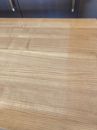 無印良品　タモ材デスク　学習机