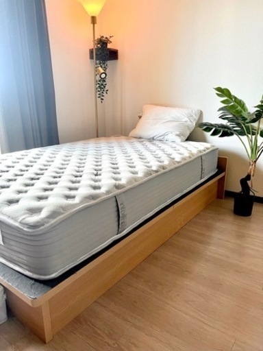 【使用半年】ダブルマットレス /セミダブルサイズ