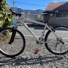 26インチ MTB 完成車 ブリヂストン フォルクスワーゲン コラボレート Wネーム 中古品　かっこいい〜 送料10,000円負担いたします～♪の画像