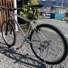 26インチ MTB 完成車 ブリヂストン フォルクスワーゲン コラボレート Wネーム 中古品　かっこいい〜 送料10,000円負担いたします～♪の画像