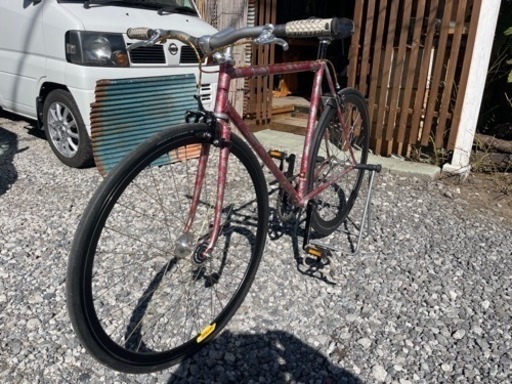 値下げしました！　エンメイデア　カスタム　リメイク　自転車　中古車　かっこいい、乗りやすい自転車です！　レア物　　送料10,000円負担いたします～♪