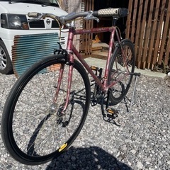 値下げしました！　エンメイデア　カスタム　リメイク　自転車　中古車　かっこいい、乗りやすい自転車です！　レア物　　送料10,000円負担いたします～♪