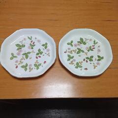 ウェッジウッド、ワイルドストロベリー、オクタゴナルディッシュL、...