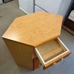 【お買い得‼️】多目的棚 飾り棚 電話台 ナチュラルカラー♪の画像