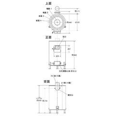 アウトドア用　薪ストーブ　未使用の画像