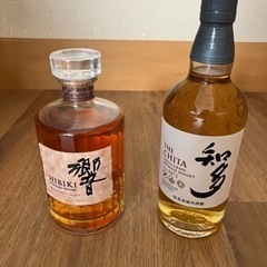 入手困難な響、知多の2本セット