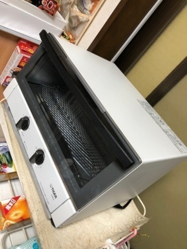タイガー魔法瓶(TIGER) オーブントースター トリプルヒーター 火力5段階切替 マットホワイト KAM-R130WM