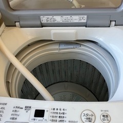 【2018年製】値下げ！2018年10月から使用　洗濯機
