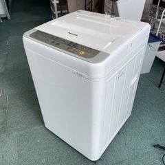 【リサイクルサービス八光】2017年製　パナソニック 5.0kg 全自動洗濯機　 NA-F50B10-S