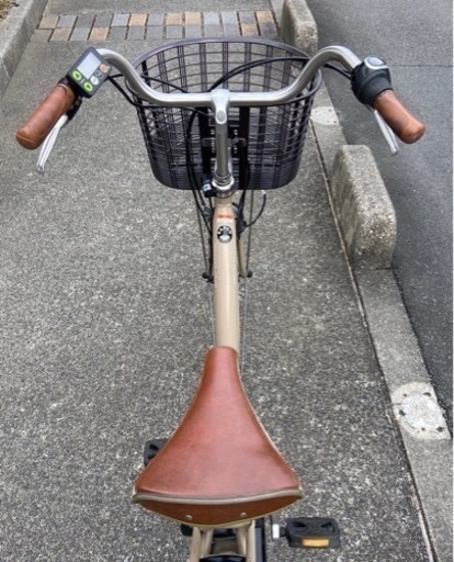 YAMAHA パスナチュラ　電動自転車　管0222 2