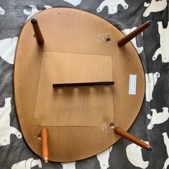 【無料】おにぎり型ローテーブルの画像