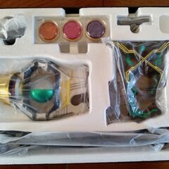 CSMバースドライバー　Xユニット　CSM　仮面ライダーオーズ　仮面ライダーバース　バースX　コアメダル　セルメダルの画像